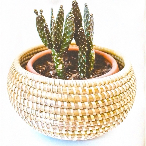 🆕 Handmade Woven Kaisa Basket Bowl - Picture 8 of 9